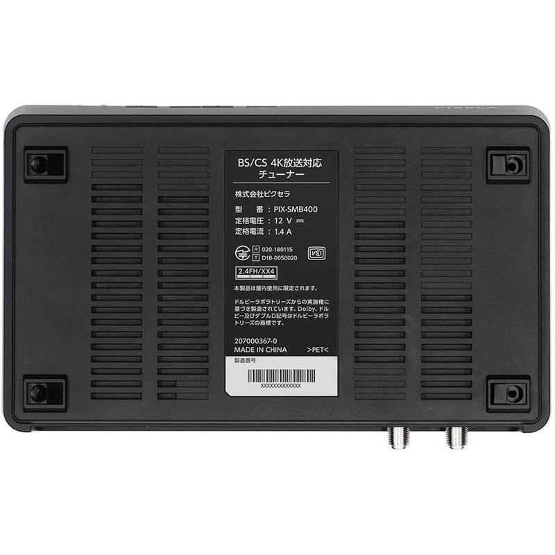 ピクセラ 4K Smart Tuner BS/CS 4K放送対応チューナー PIX-SMB400 mm 4K Smart Tuner BS/CS 4K放送対応チューナー PIX SMB400 Googleアシスタントにも対応し テレビの選局や音量調整なども音声で操作できます 約230