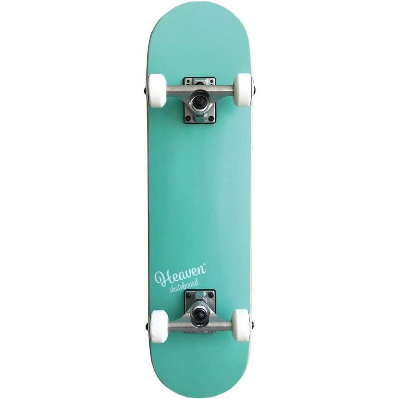 スケートボード スケボー コンプリートHEAVEN SKATE BOARD JUNIOR SERIES 28.5 MINT BLUE ミント スケボー コンプリートHEAVEN SKATE BOARD JUNIOR SERIES MINT BLUE ミント