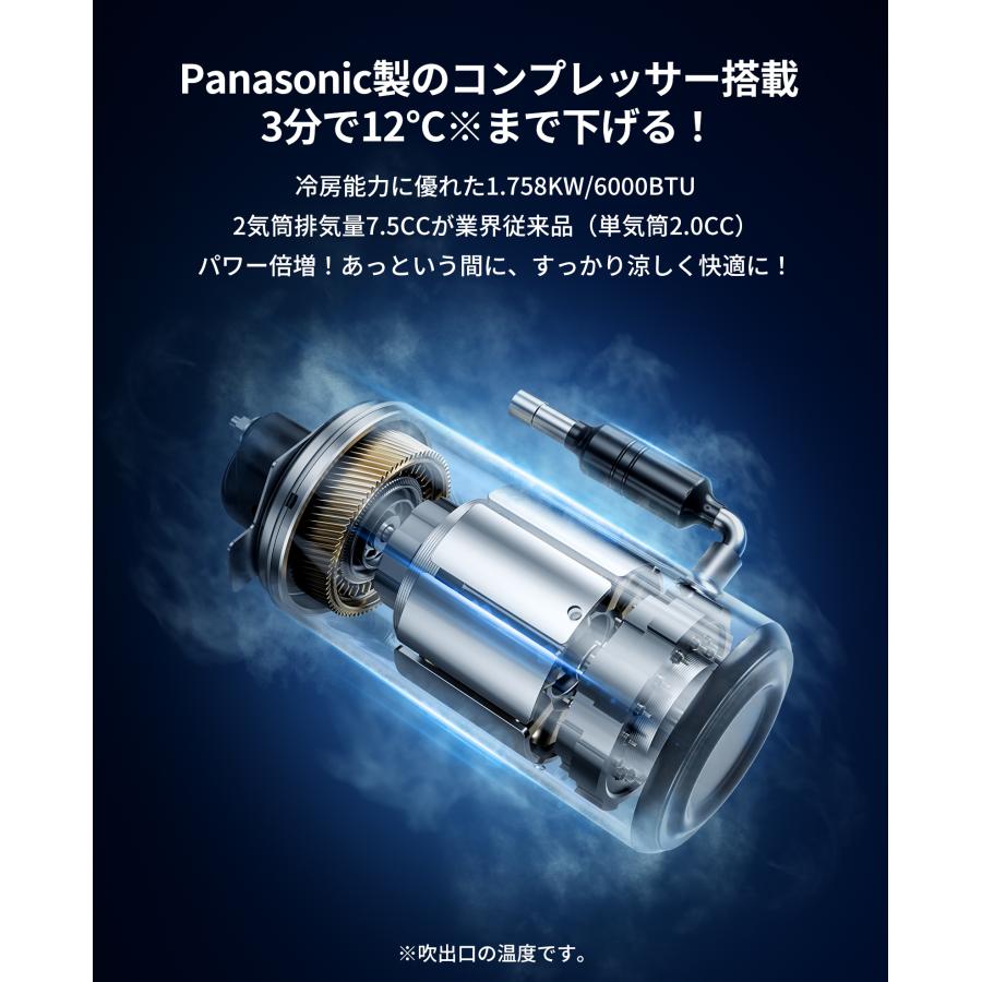 EENOUR EENOUR 3.0 スポットクーラー 除湿機 1.758kW/6000BTU