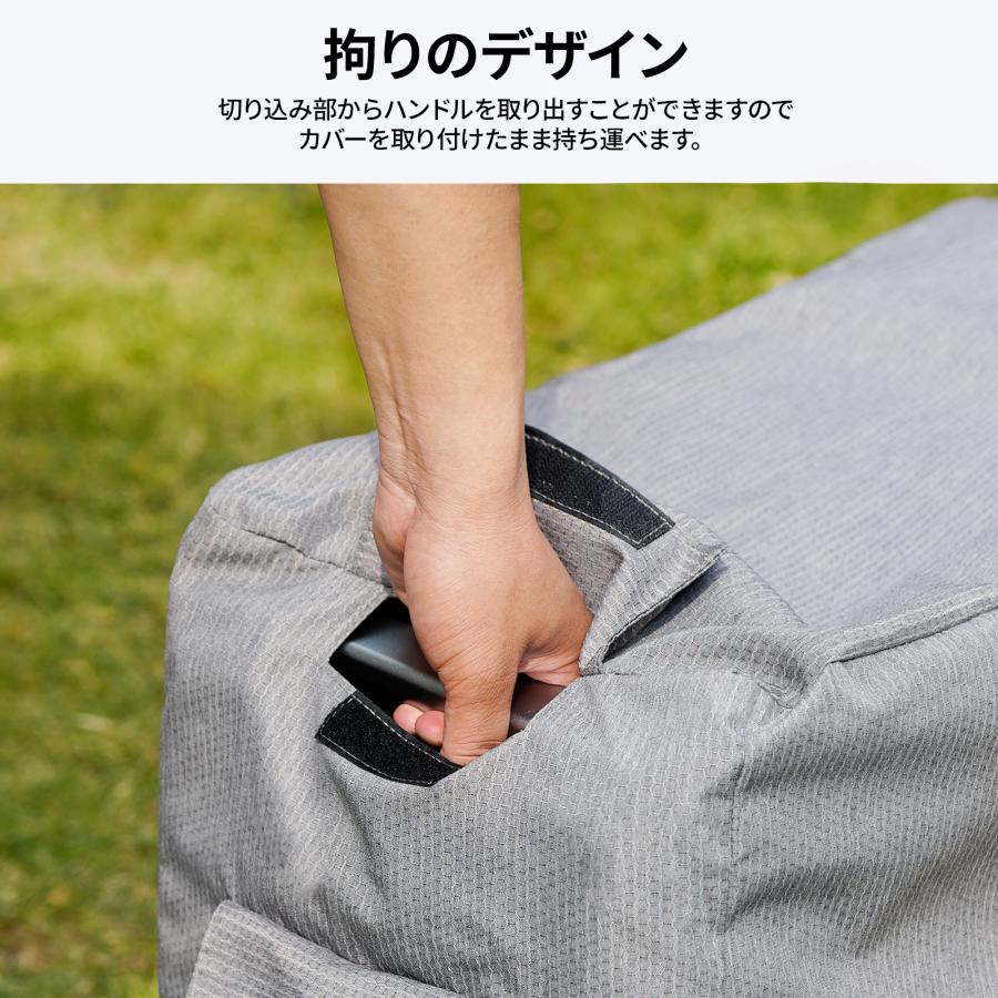 EENOUR  ポータブル電源P5000/P5000PRO 専用カバー 収納バッグ 保護ケース 外出や旅行用 耐衝撃 収納用 防塵 防水 持ち運び便利 キャンプ 仕事 | EENOUR | 02