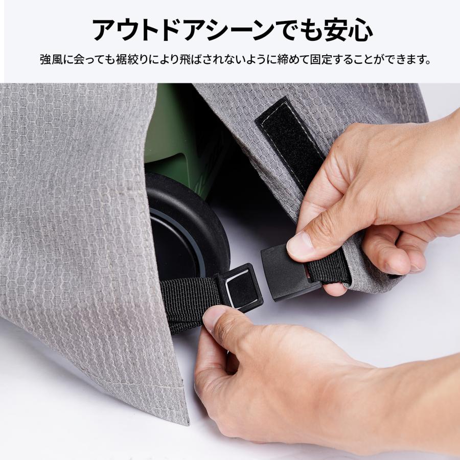 EENOUR  ポータブル電源P5000/P5000PRO 専用カバー 収納バッグ 保護ケース 外出や旅行用 耐衝撃 収納用 防塵 防水 持ち運び便利 キャンプ 仕事 | EENOUR | 04