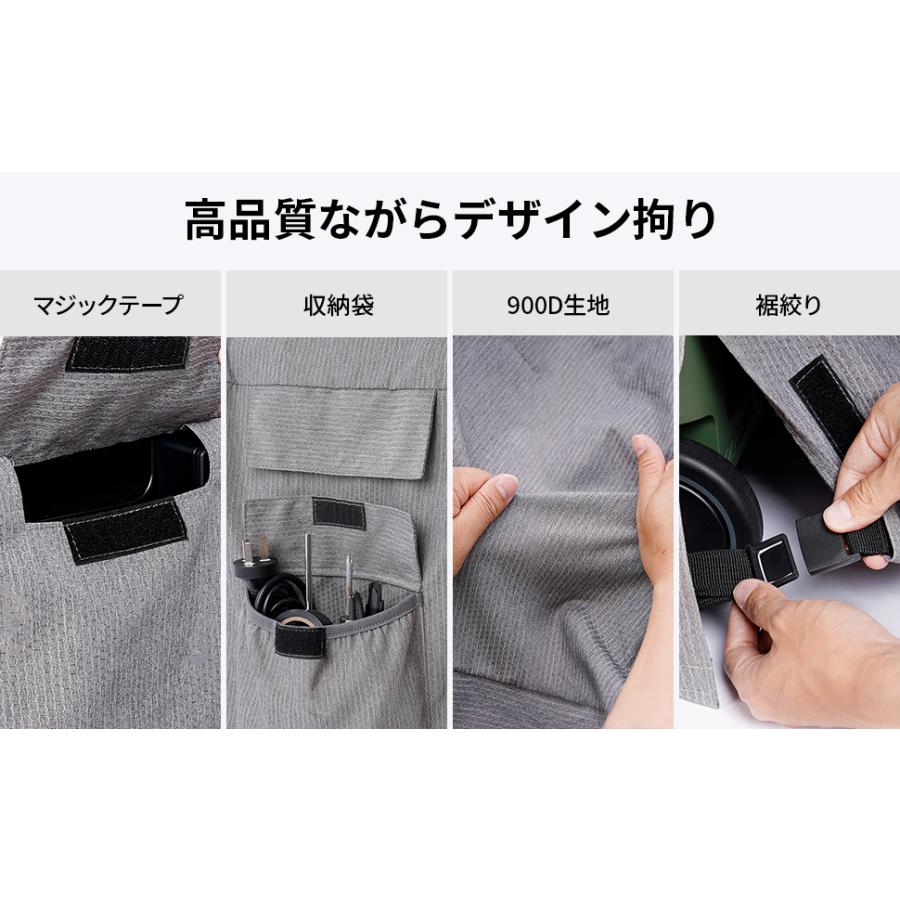 EENOUR  ポータブル電源P5000/P5000PRO 専用カバー 収納バッグ 保護ケース 外出や旅行用 耐衝撃 収納用 防塵 防水 持ち運び便利 キャンプ 仕事 | EENOUR | 07