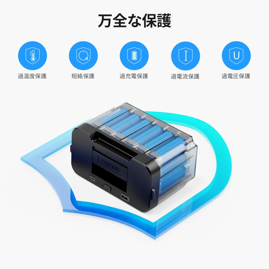 EENOUR 冷蔵冷凍庫用バッテリー Dシリーズ用 15600mAh/170.82Wh