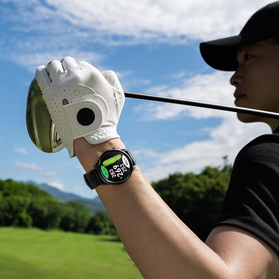 EENOUR 【2026モデル】ゴルフウォッチ ゴルフナビ GPSナビ ゴルフ時計