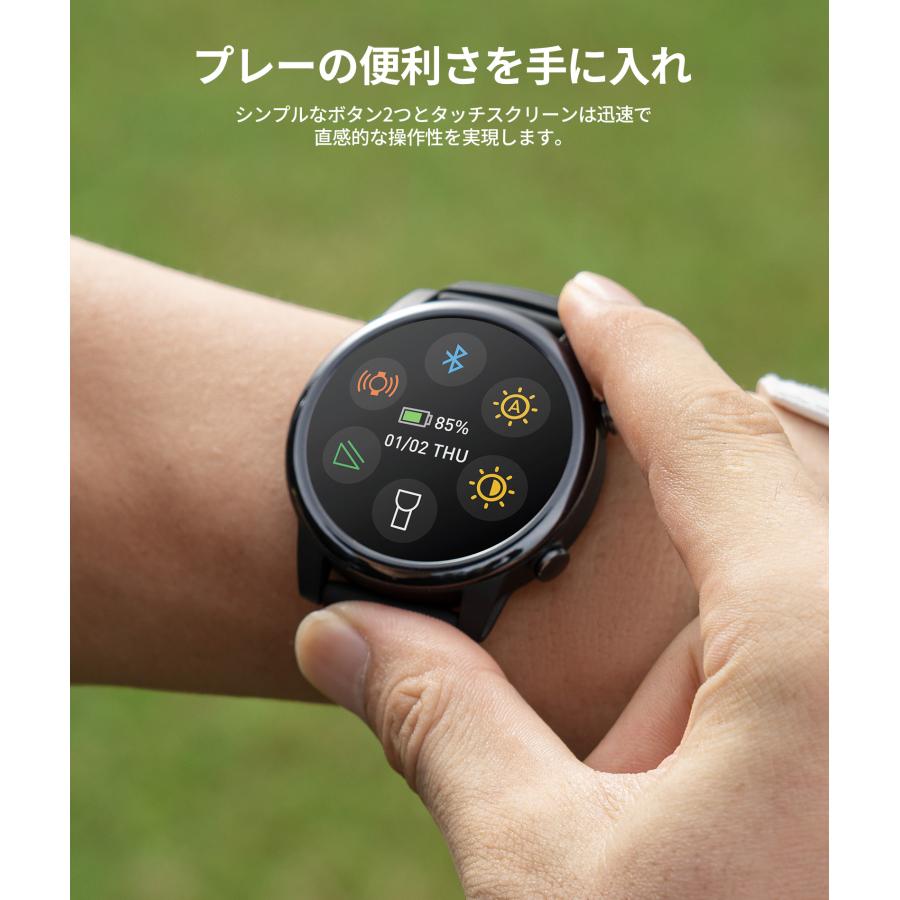 EENOUR GPSナビ ゴルフウォッチ ゴルフ距離計腕時計 腕時計型 1.43