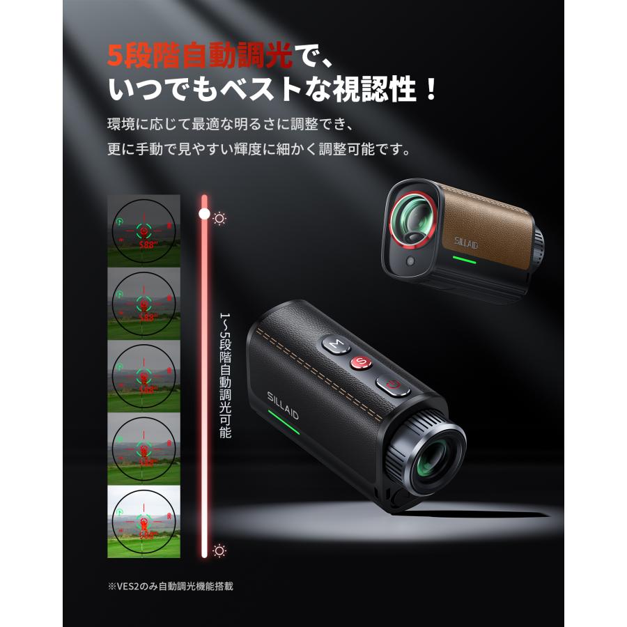 EENOUR 新発売 ゴルフ レーザー 距離計 手ブレ補正 軽量128g ミニ型