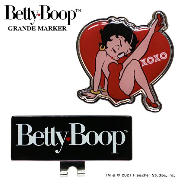 Betty Boop ベティーブープ グランデマーカー(ビッグマーカー) MK0290 送料無料 ボールマーカー キャップクリップマーカー HTCゴルフ ホクシン交易 | HTCゴルフ オリジナル