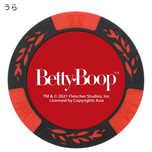 Betty Boop ベティーブープ チップマーカー レッド MK0318 送料無料 キャラクター アニメ ゴルフ カジノマーカー ボールマーカー グッズ HTCゴルフ ホクシン交易 | HTCゴルフ オリジナル | 02