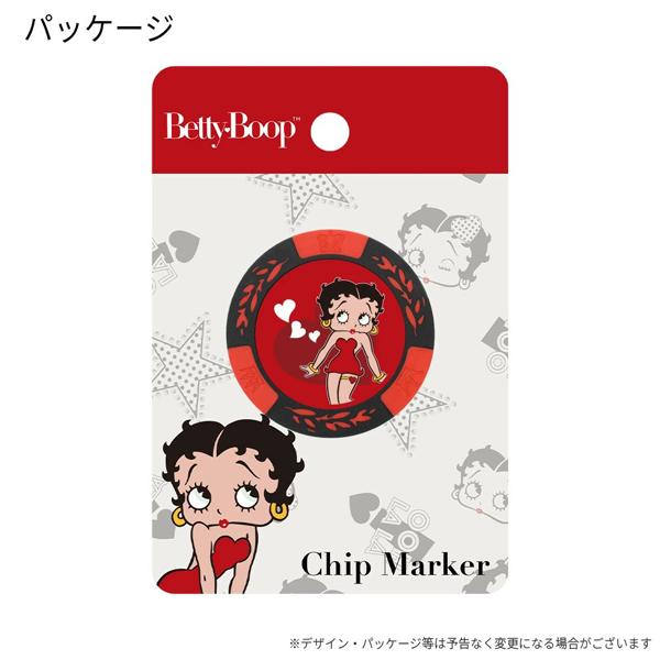 Betty Boop ベティーブープ チップマーカー レッド MK0318 送料無料 キャラクター アニメ ゴルフ カジノマーカー ボールマーカー グッズ HTCゴルフ ホクシン交易 | HTCゴルフ オリジナル | 04