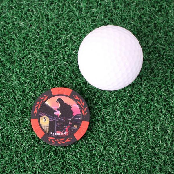 ゴジラ チップマーカー レッド MK0422 送料無料 GODZILLA ゴルフ マーカー キャラクター プレゼント ギフト コンペ 景品 東宝 特撮 HTCゴルフ ホクシン交易 | HTCゴルフ オリジナル | 03