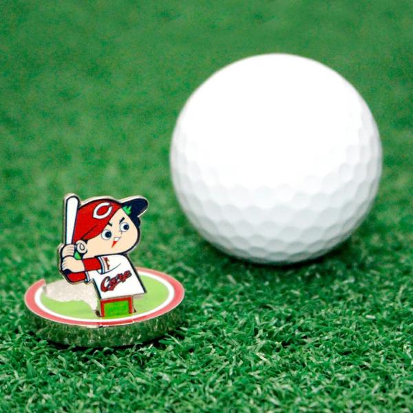 広島東洋カープ フリップアップマーカー カープ坊や MK0467 送料無料 直立マーカー Carp  プロ野球 セリーグ プレゼント ギフト コンペ 賞品 景品 HTCゴルフ | HTCゴルフ オリジナル | 04