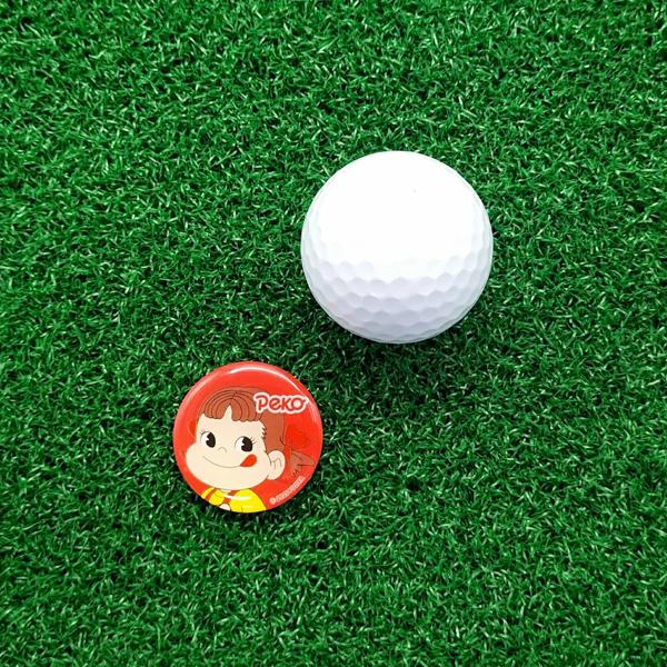 ペコちゃん アクリルマーカー レッド MK0475 送料無料 不二家 peko FUJIYA ゴルフ ボールマーカー マスコット キャラクター かわいい ギフト ホクシン交易 | HTCゴルフ オリジナル | 01