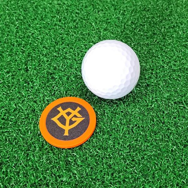 読売ジャイアンツ ゴルフチップマーカー YG マーク オレンジ MK0485 送料無料 プロ野球 巨人 キャラクター ゴルフ コインマーカー HTCゴルフ ホクシン交易 | HTCゴルフ オリジナル | 03