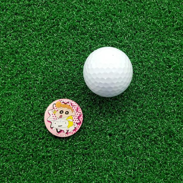 HTCゴルフ オリジナル クレヨンしんちゃん アクリルマーカー ひまわり