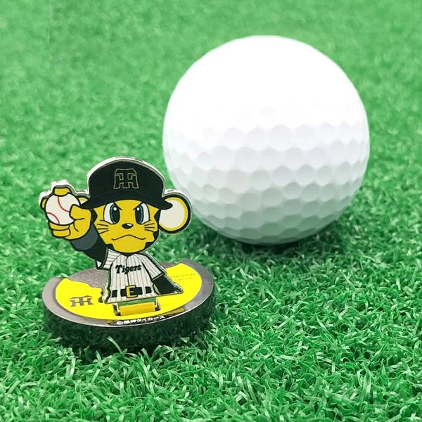 阪神タイガース フリップアップマーカー トラッキー MK0496 送料無料 直立マーカー プロ野球 キャラクター プロ野球 セリーグ トラ 虎 HTCゴルフ ホクシン交易 | HTCゴルフ オリジナル | 04