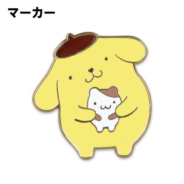 ポムポムプリン ゴルフマーカー PPM002 送料無料 ゴルフ 用品 かわいい おしゃれ マグネット ぬいぐるみ サンリオ ライセンス商品 マインド | sanrio | 01
