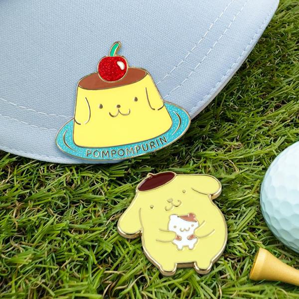 ポムポムプリン ゴルフマーカー PPM002 送料無料 ゴルフ 用品 かわいい おしゃれ マグネット ぬいぐるみ サンリオ ライセンス商品 マインド | sanrio | 03