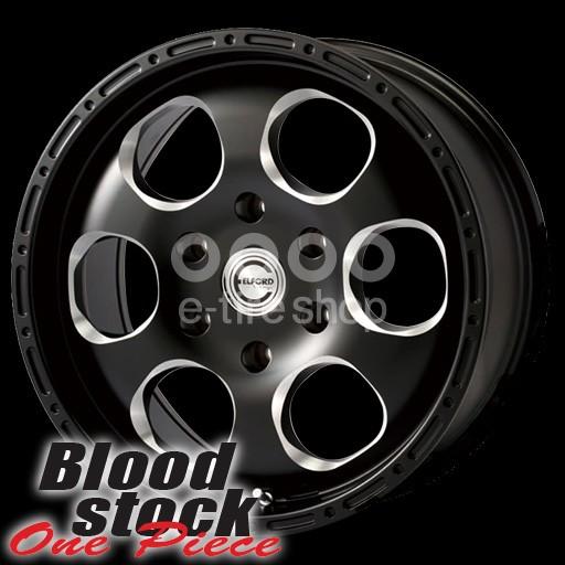 ブラッドストック 1ピース 16 7j Pcd100 5h 45 カラー マットブラック 16インチ 明和 エルフォード ホイール1枚 Eタイヤショップ 通販 Paypayモール