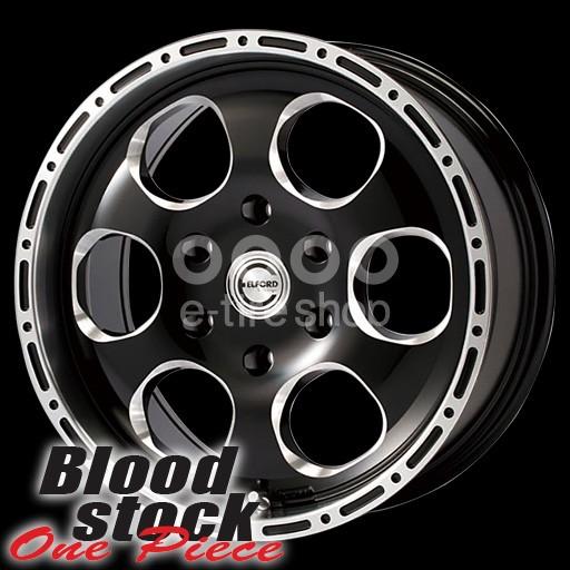 ブラッドストック 1ピース 16 7j Pcd100 5h 45 カラー グロスブラックポリッシュリム 16インチ 明和 エルフォード ホイール1枚 Eタイヤショップ 通販 Paypayモール