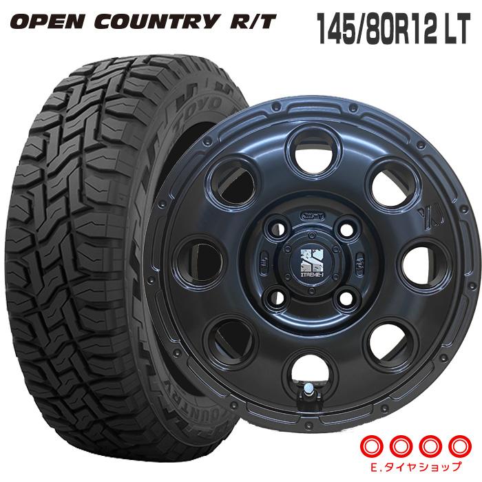 キャリィ/エブリィ オープンカントリー RT 145/80R12 LT + キャリィ/エブリィ オープンカントリー RT 145/80R12 LT +