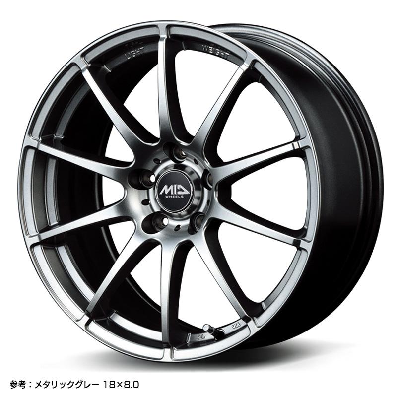 ブリザック DM-V3 225/65R17 MID WHEELS スタッグ 17×7.0 114/5