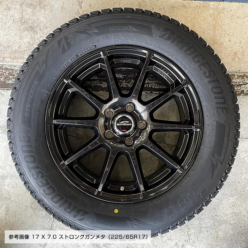 ブリザック DM-V3 225/65R17 スタッグ 17×7.0 114/5 +48 17 ブリザック DM-V3 225/65R17 スタッグ 17×7.0 114/5 +48 17