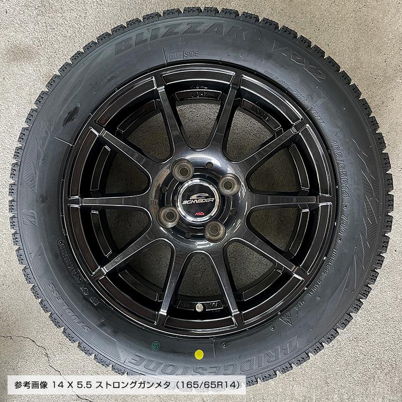 ルーミー ブリザック VRX2 165/65R14 スタッグ 14×5.5 ルーミー ブリザック VRX2 165/65R14 スタッグ 14×5.5