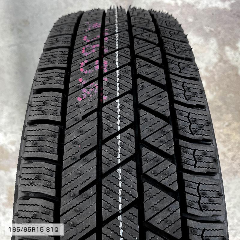 ブリザック VRX2 165/65R15 スタッグ 15×4.5J ガンメタ 15インチ タフト ソリオ デリカD2 ブリヂストン スタッドレス タイヤホイールセット 4本セット｜e-tireshop｜08