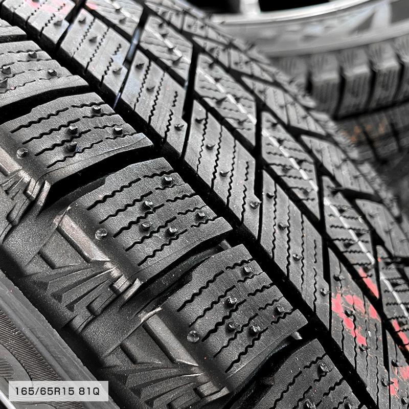 ブリザック VRX2 165/65R15 スタッグ 15×4.5J ガンメタ タフト ブリザック VRX2 165/65R15 スタッグ 15×4.5J ガンメタ タフト