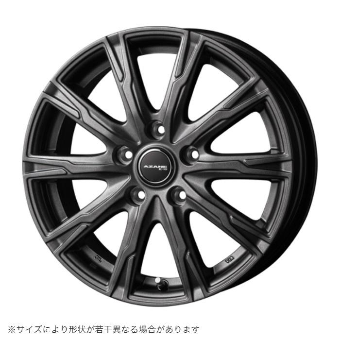 秋冬の主役◎ アザーネE10 15×5.5 マットガンメタ 185/60R15 OBSERVE GIZ2 15インチ トーヨー オブザーブ ギズ2 スタッドレスタイヤ 4本ホイールセット 【FKP1300297029】(45677円)