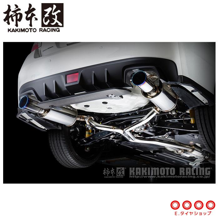 柿本改 マフラー B22354W WRX STI WRX S4 VAB VAG Regu.06 & R Dual 
