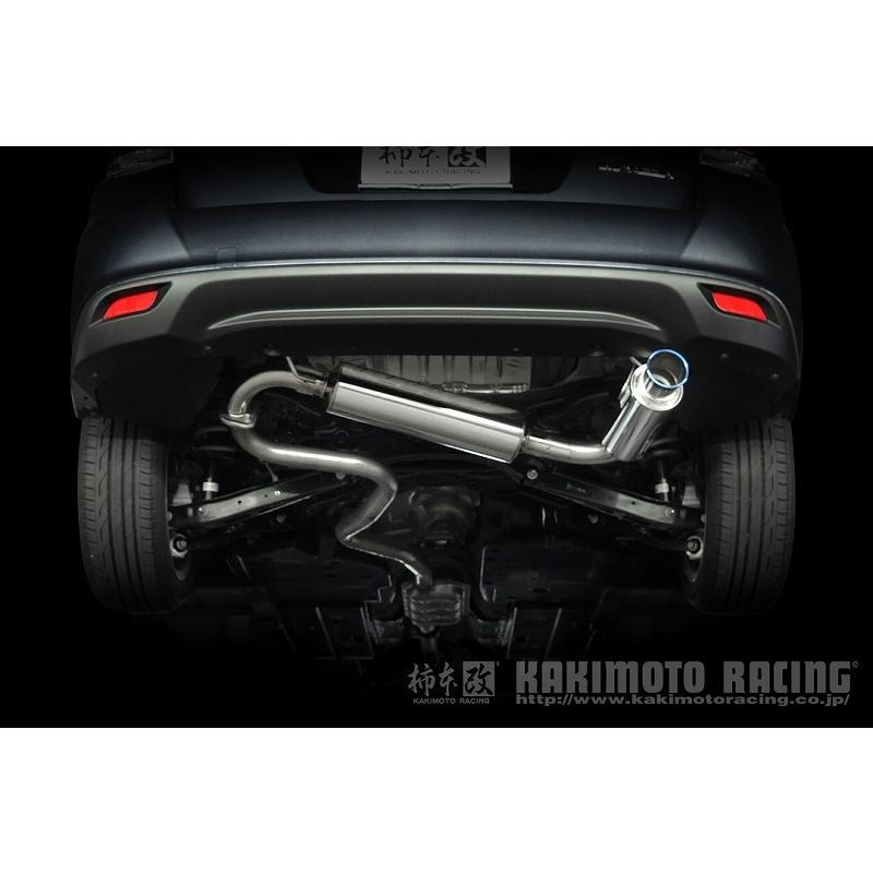 柿本改 マフラー B22357 インプレッサスポーツ Regu.06&R メーカー直送 