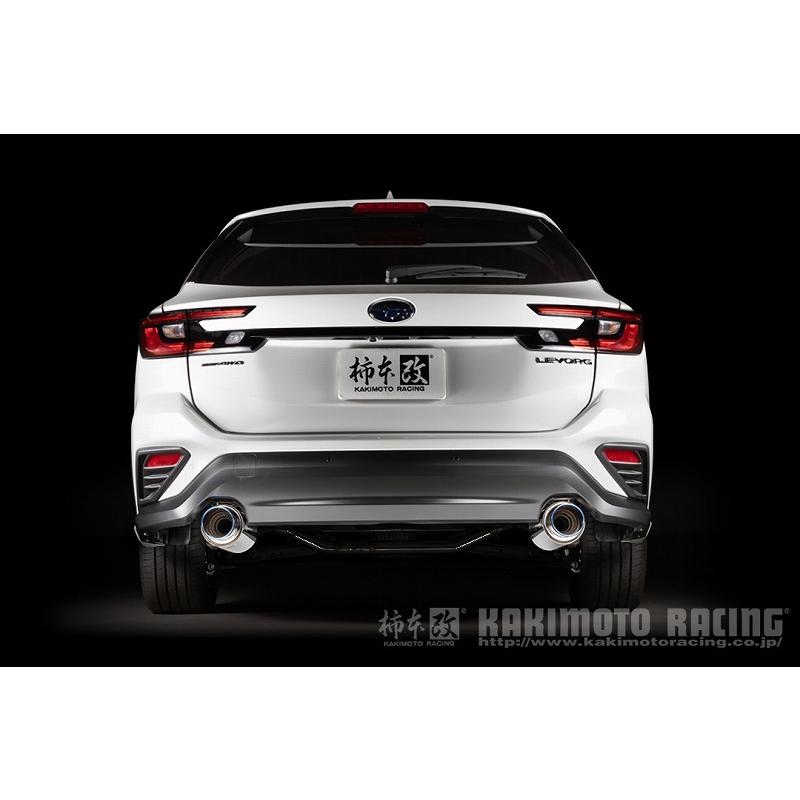 柿本改 マフラー B22361W レヴォーグ VN5 Regu.06&R Dualセンター付