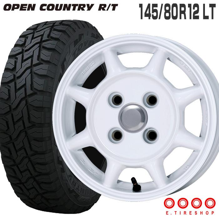 オープンカントリー RT 145/80R12 LT エンケイ サム タフ 12×4.0