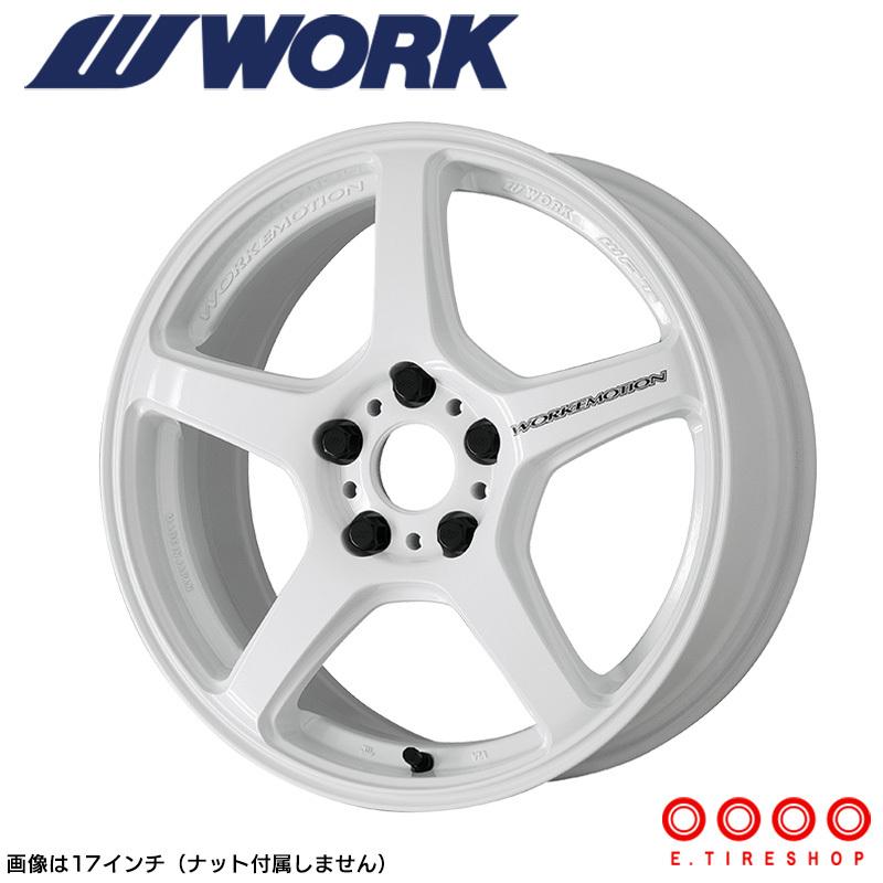 WORK WORK EMOTION T5R 19×8.5J PCD114.3 5H INSET+35 アイスホワイト 