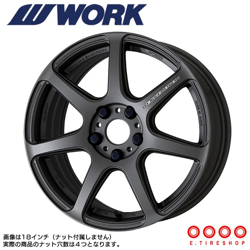 17インチ ワーク エモーション T7R 4H PCD100 WORK EMOTION T7R 17×7.0J PCD100 4H INSET+47 マットカーボン (MCB