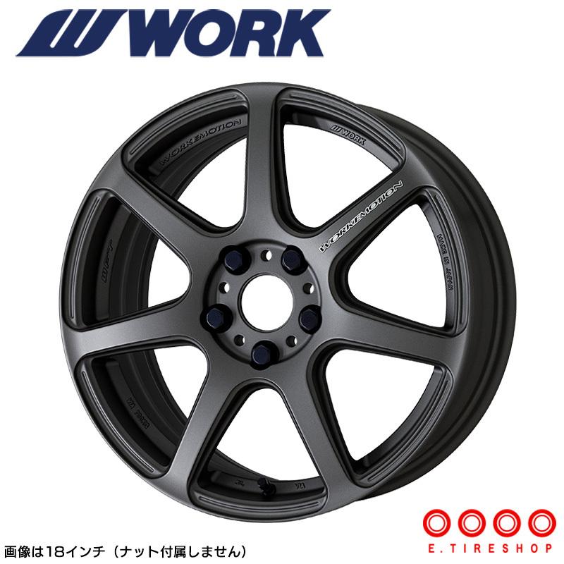 WORK EMOTION T7R 18×7.5J PCD100 5H INSET+53 マットカーボン (MGM 