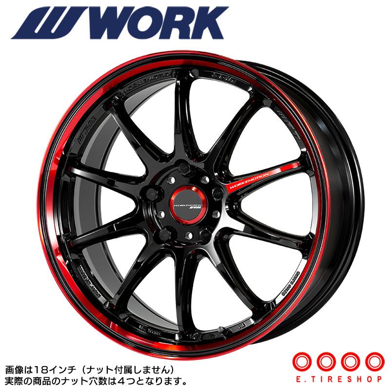 WORK EMOTION ZR10 16×5.5J PCD100 4H INSET+45 クレナイ (BRM) ワーク 
