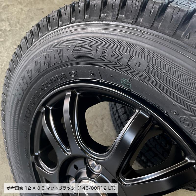 ブリザック VL10 145/80R12 LT シビラネクスト PX 12×3.50B ブリザック VL10 145/80R12 LT シビラネクスト PX 12×3.50B