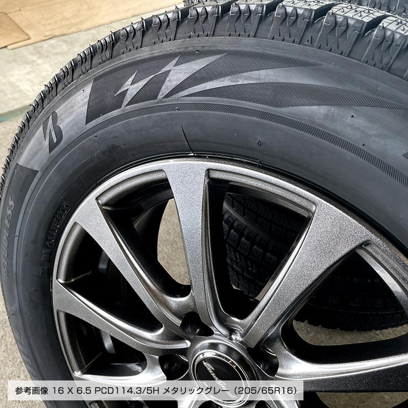 ヤリスクロス ブリザック VRX2 205/65R16 ユーロスピード G10 16×6.5 +48 グレー 16インチ スタッドレス ホイールセット 4本セット｜e-tireshop｜06