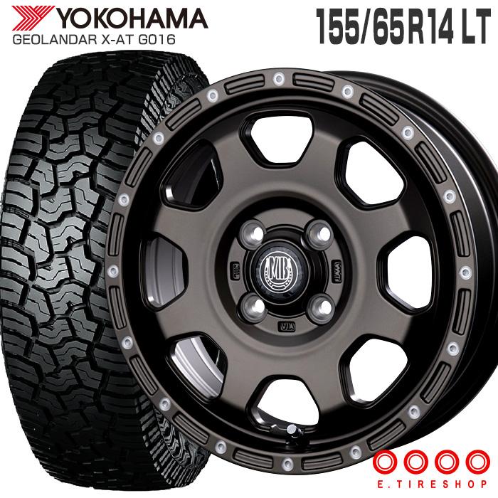 GEOLANDAR ジオランダー X-AT G016 155/65R14 XR-910K 14×4.5 GEOLANDAR ジオランダー X-AT G016 155/65R14 XR-910K 14×4.5