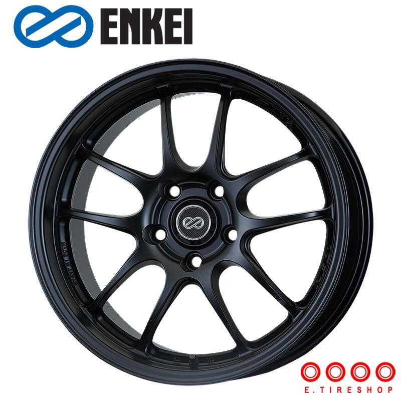 ENKEI（エンケイ） PF01SS 17×9.0J PCD114.3 5H INSET+60 ボア径φ75 マットブラック MBK 17 ...
