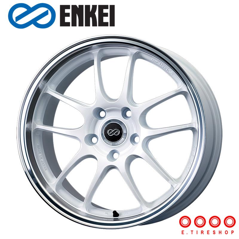 ENKEI（エンケイ） PF01SS 17×9.0J PCD114.3 5H INSET+35 ボア径φ75 パールマシンホワイト M/PW ...
