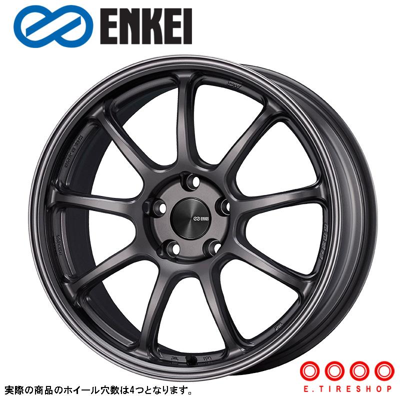 【3768】A▲送料無料▲ENKEI PF09▲17x7.0J 4穴 PCD100 +45▲4本 26102694 ENKEI（エンケイ） PF09 17×7.0J PCD100 4H INSET+45 ボア径φ75 ダーク
