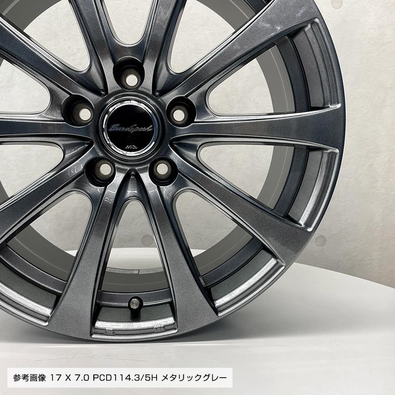 ブリザック VRX3 195/60R17 90Q ユーロスピード G10 17×7.0