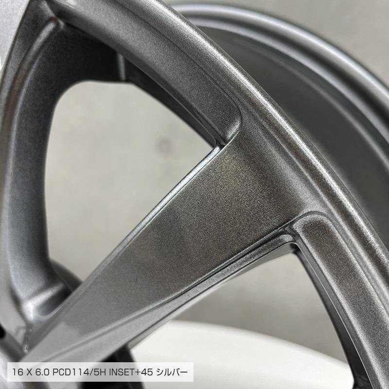 ブリザック VRX3 205/65R16 95Q シビラ V-28 16×6.0 PCD114/5H + ブリザック VRX3 205/65R16 95Q シビラ V-28 16×6.0 PCD114/5H +