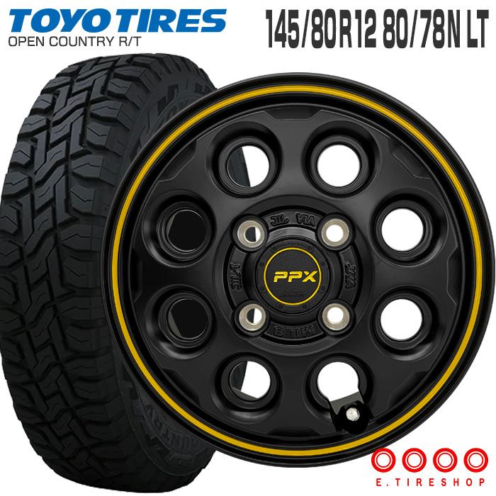 OPEN COUNTRY オープンカントリー RT 145/80R12 80/78N PPX MIL8 12