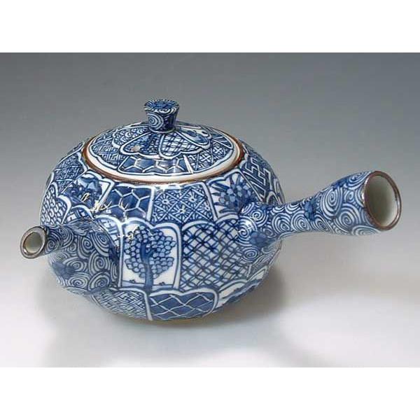 京焼・清水焼 DIX060 菊彫祥瑞 急須