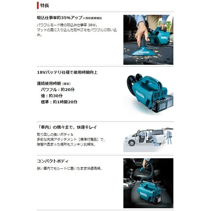 マキタ（makita） CL184DZ（本体のみ+ソフトバッグ付）（バッテリ