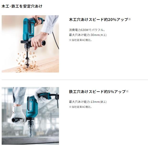 マキタ（makita） DP4020 (ビット別売) ドリル 鉄工13mm 木工30mm : e